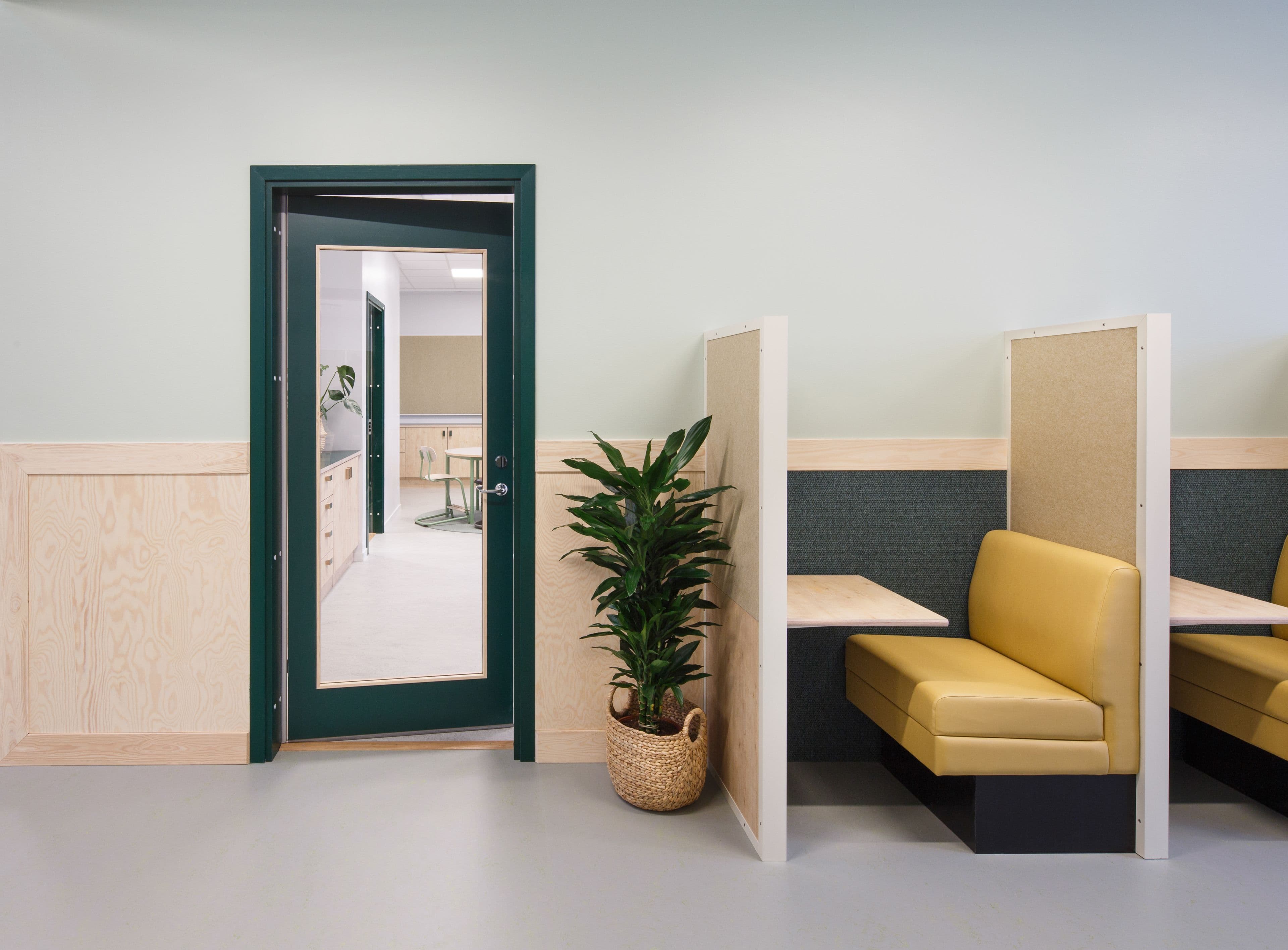 Image of the interior at Brogårda School in Bjuv.