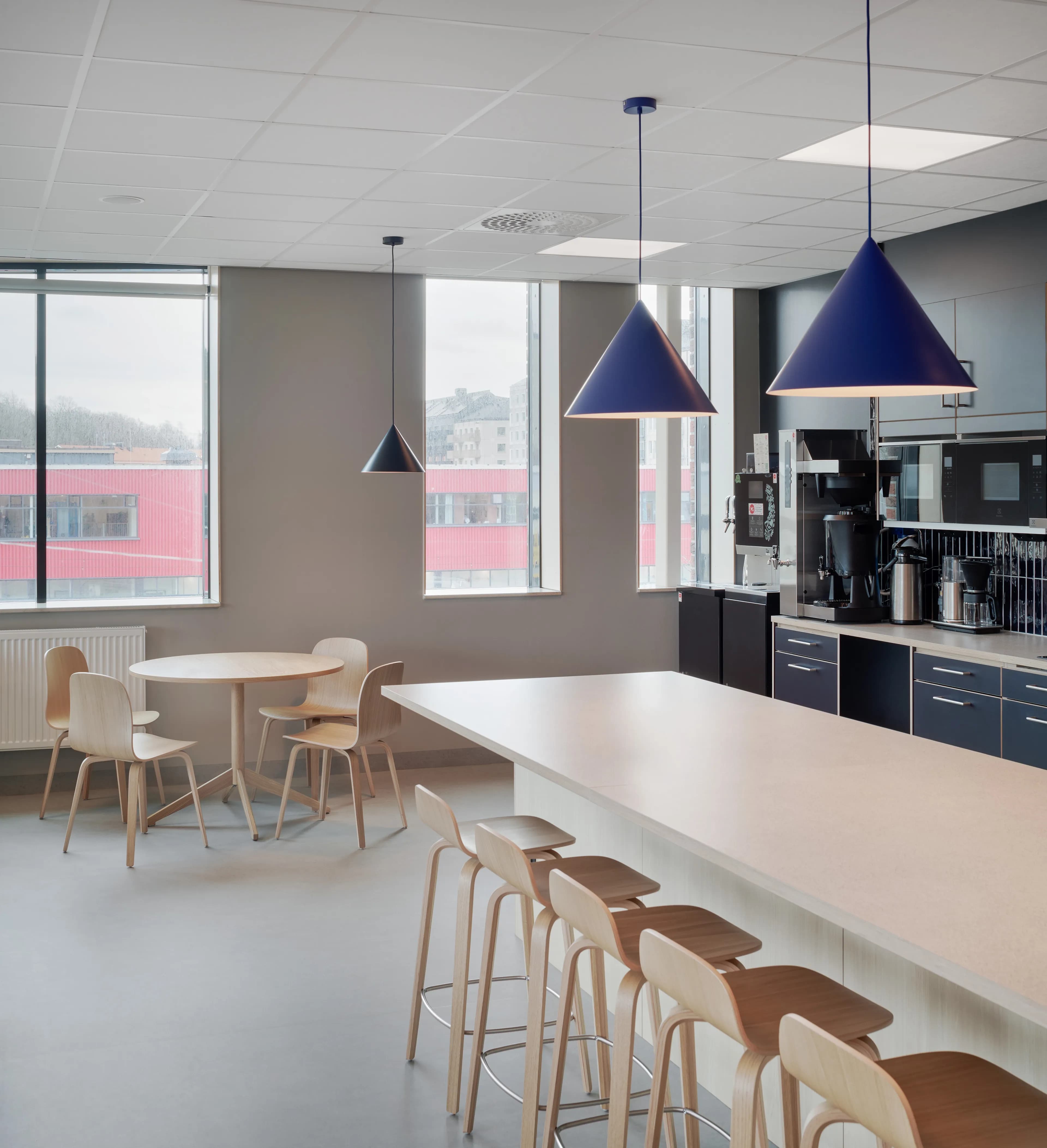 Image of the interior of Lundby School in Gothenburg.