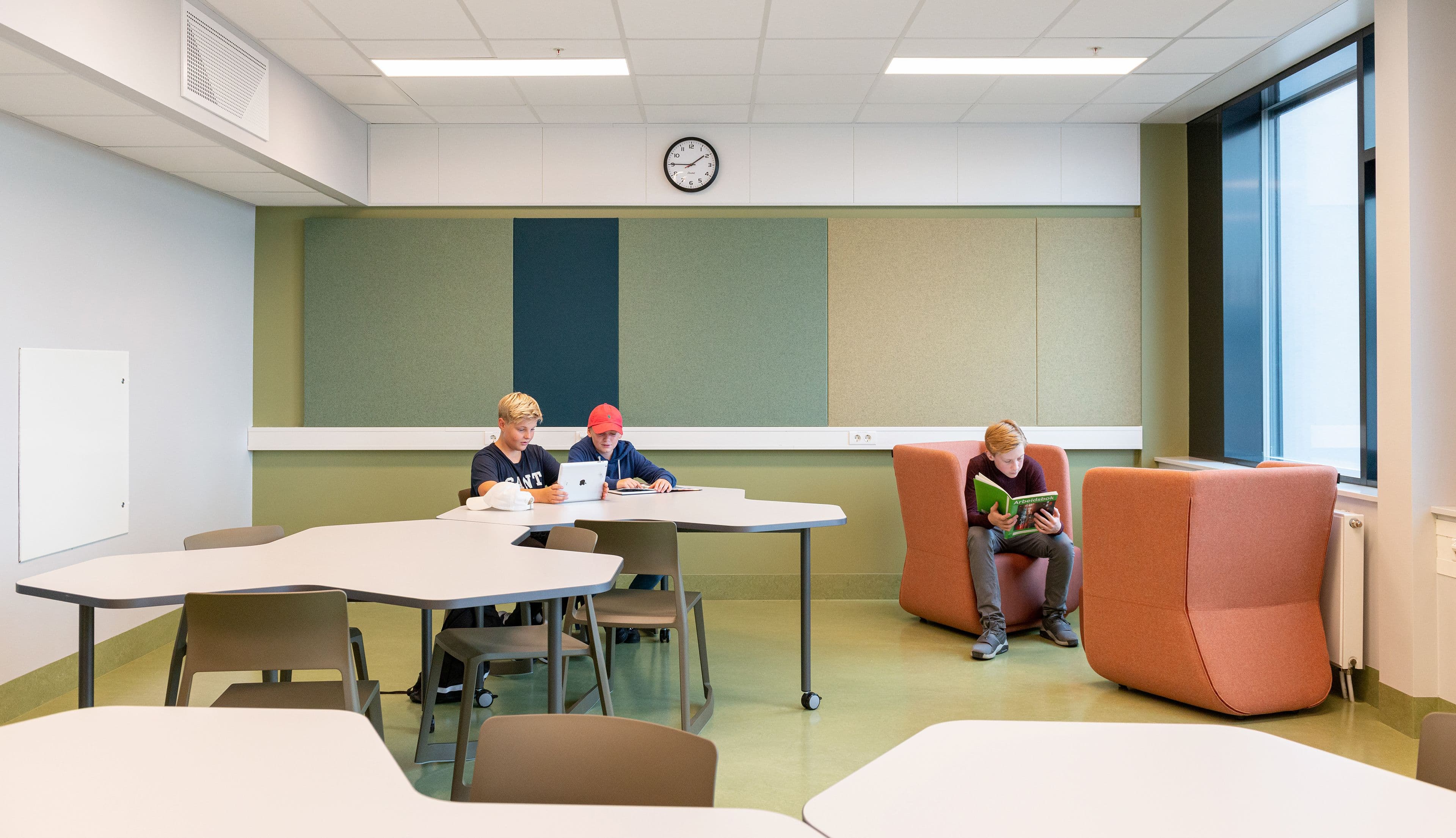 Image from a group room at Nordseter School in Oslo.